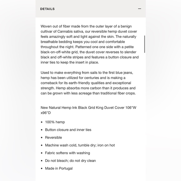 Crate & Barrel King Bedding NWOT - Picture 15 of 15